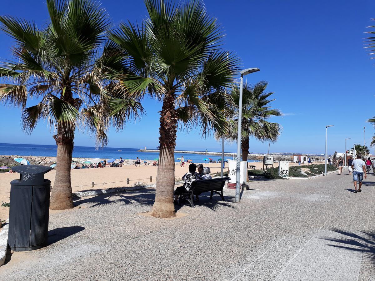 T2 Mira Praia 4- Familiar, 80Mt Praia, Wifi Quarteira Exterior foto